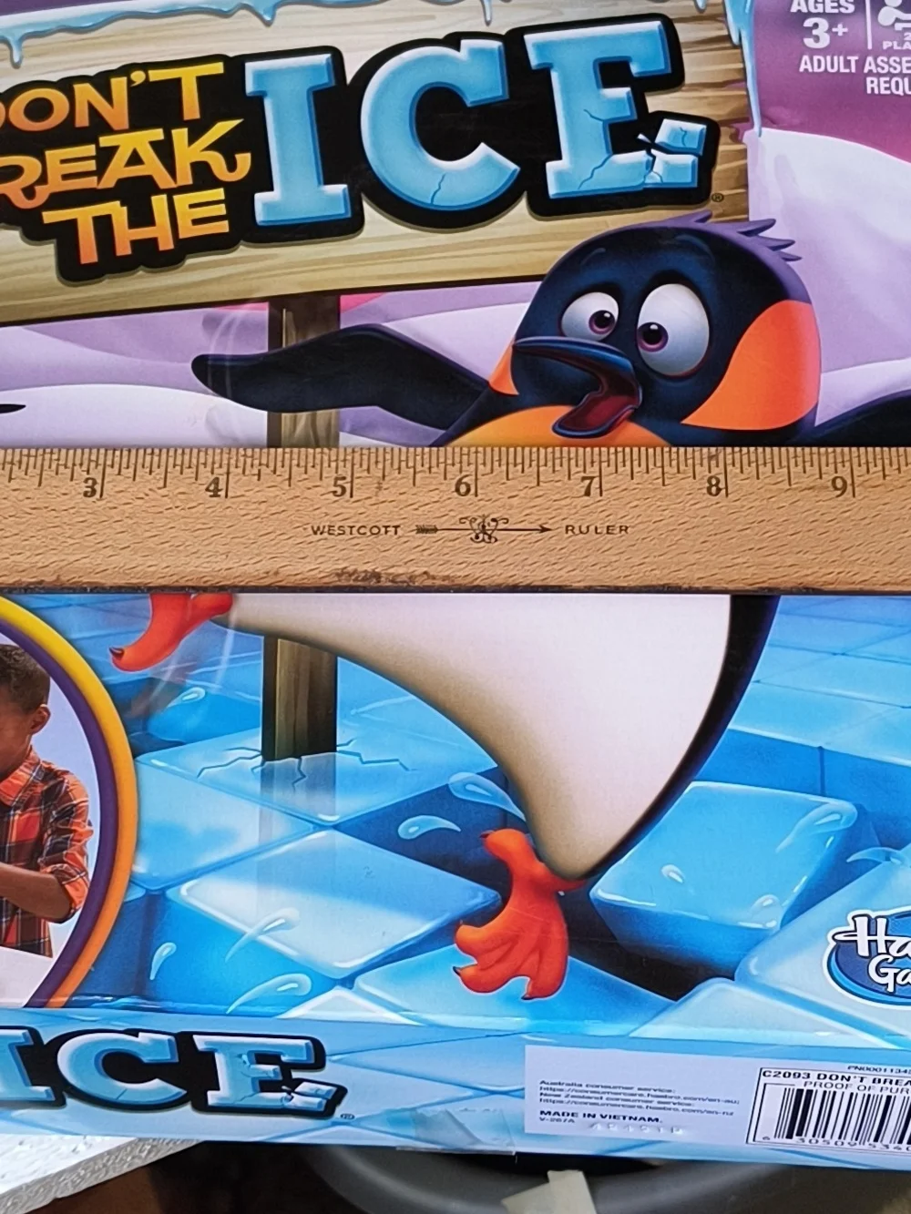 Ami Don’t Break the Ice Game – Blue, Orange, Black, White